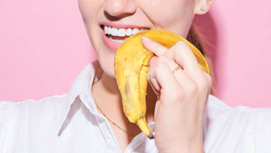 فوائد قشر الموز للأسنان